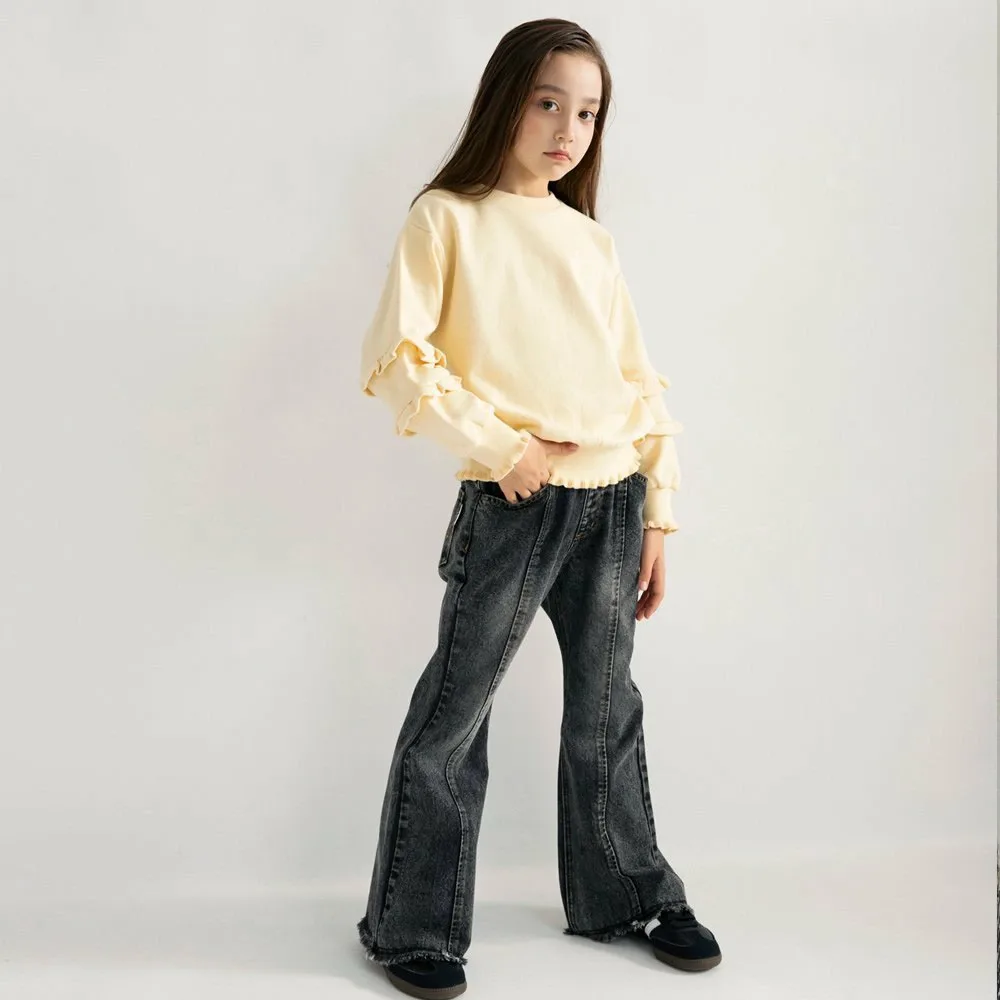 картинка Расклешенные джинсы Branshes, black от магазина Одежда+