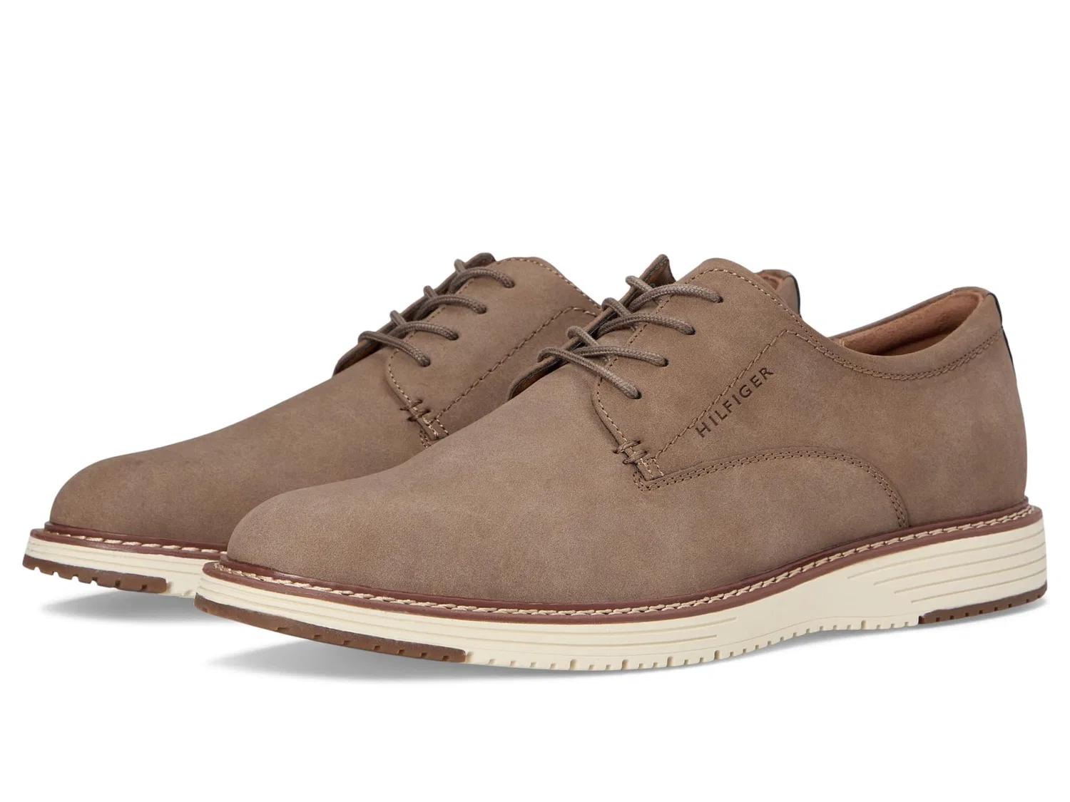картинка Мужские оксфорды на шнуровке Hiday Tommy Hilfiger, Taupe от магазина Одежда+