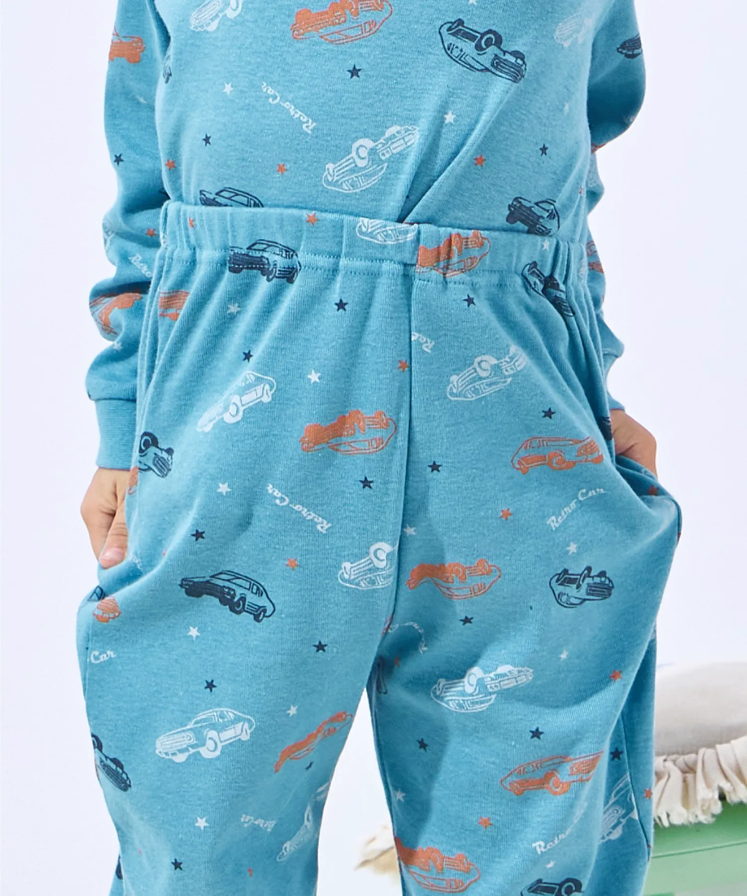 картинка Домашняя одежда для мальчиков Ever Closet, Blue Car от магазина Одежда+