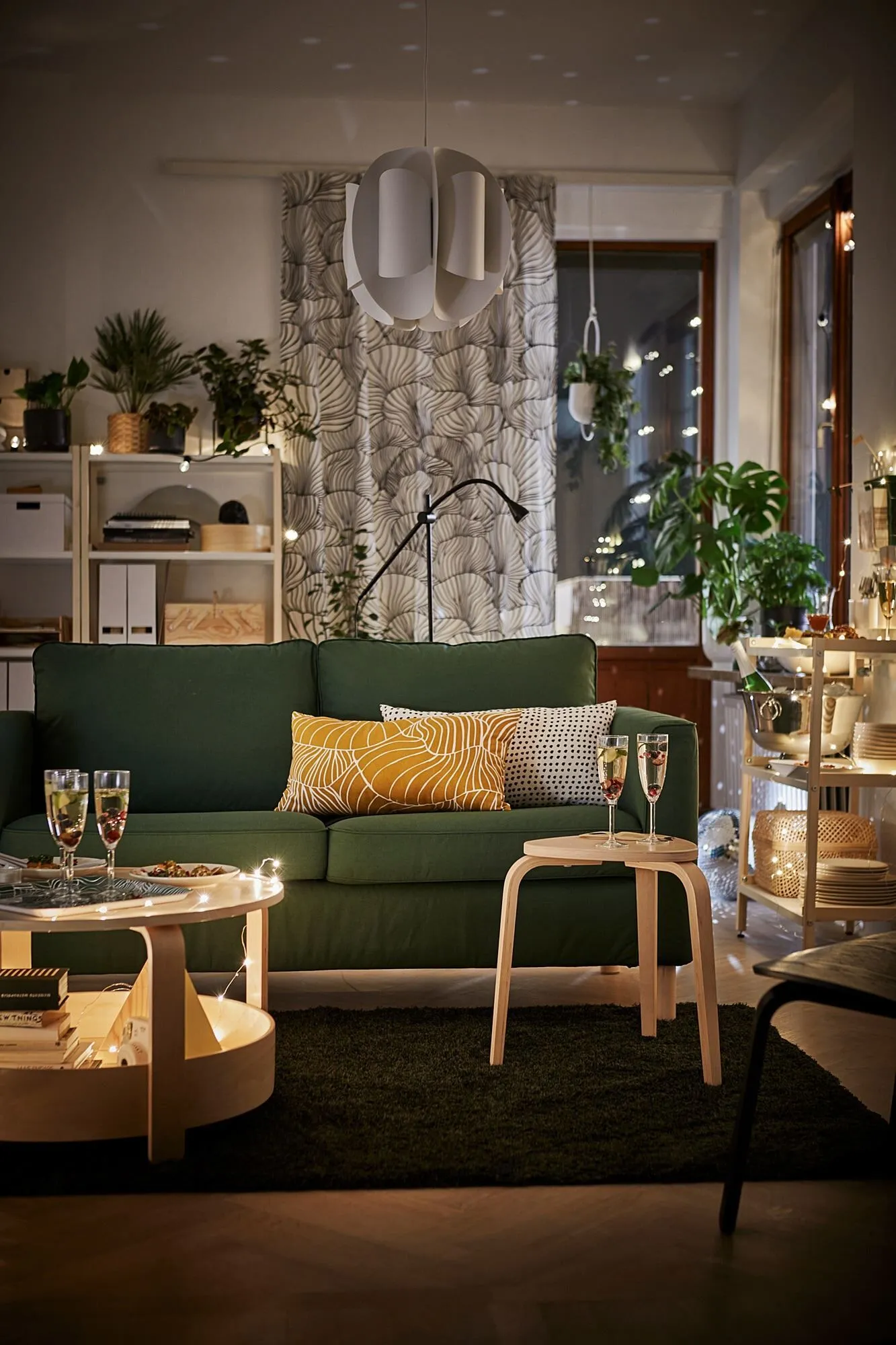 картинка Деревянный табурет из березы KYRRE IKEA от магазина Одежда+
