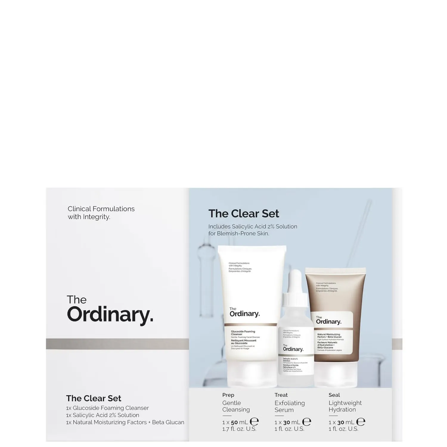 картинка Прозрачный набор The Ordinary от магазина Одежда+