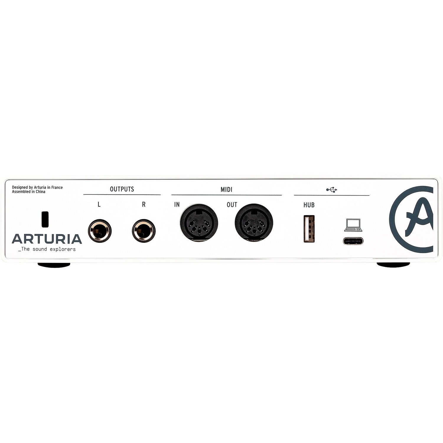 картинка USB-аудиоинтерфейс Arturia MiniFuse 2, белый от магазина Одежда+