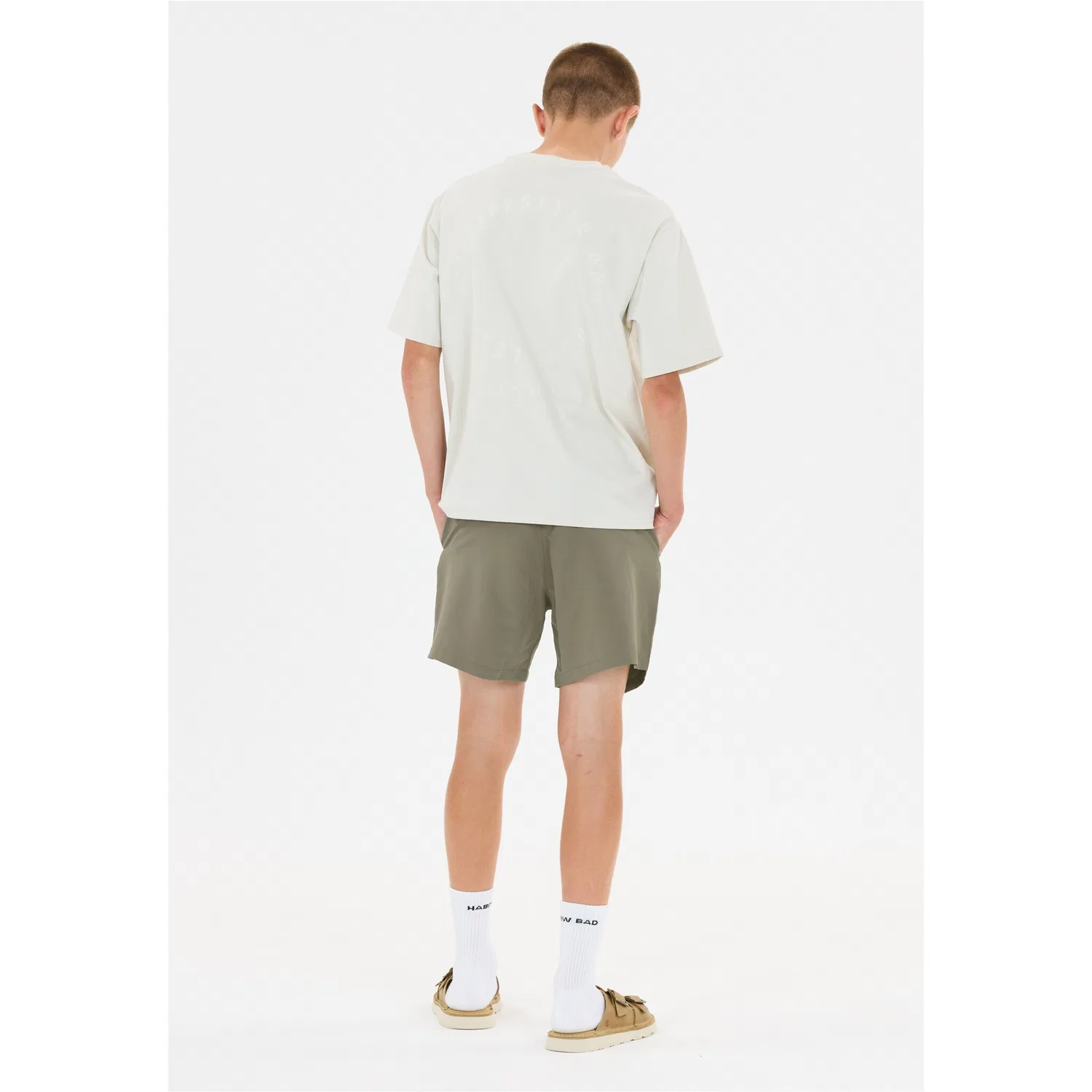 картинка Детские плавки с эластичным поясом Les'Arcs, Olive Green от магазина Одежда+