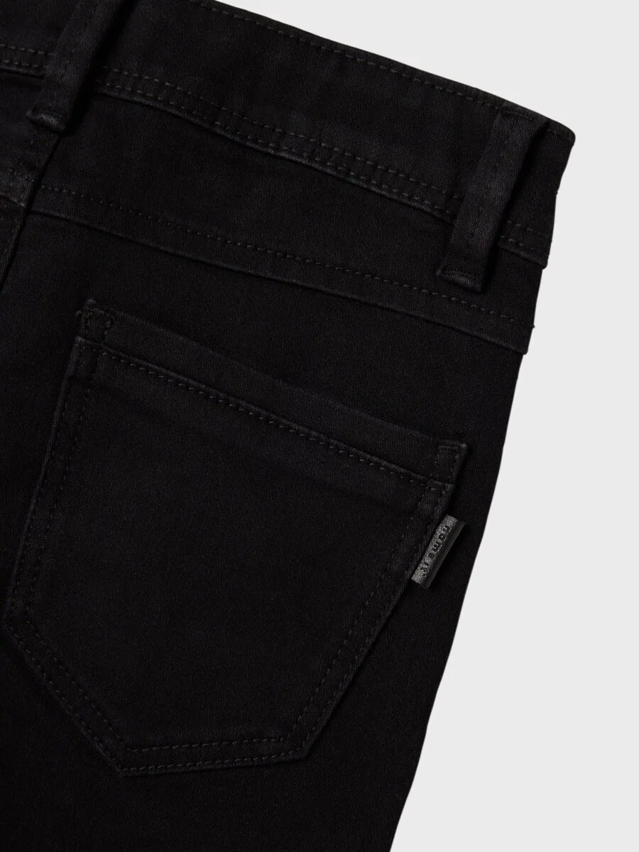 картинка Джинсы NAME IT Slim fit 'Silas' черного цвета от магазина Одежда+