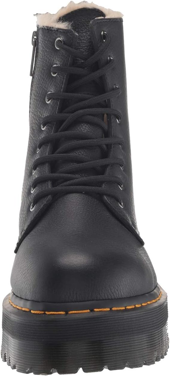 картинка Ботинки Dr. Martens Jadon Faux-Fur Lined, черные от магазина Одежда+