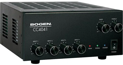картинка Микшер-усилитель Bogen CC4041 с 4 каналами для инсталляций от магазина Одежда+
