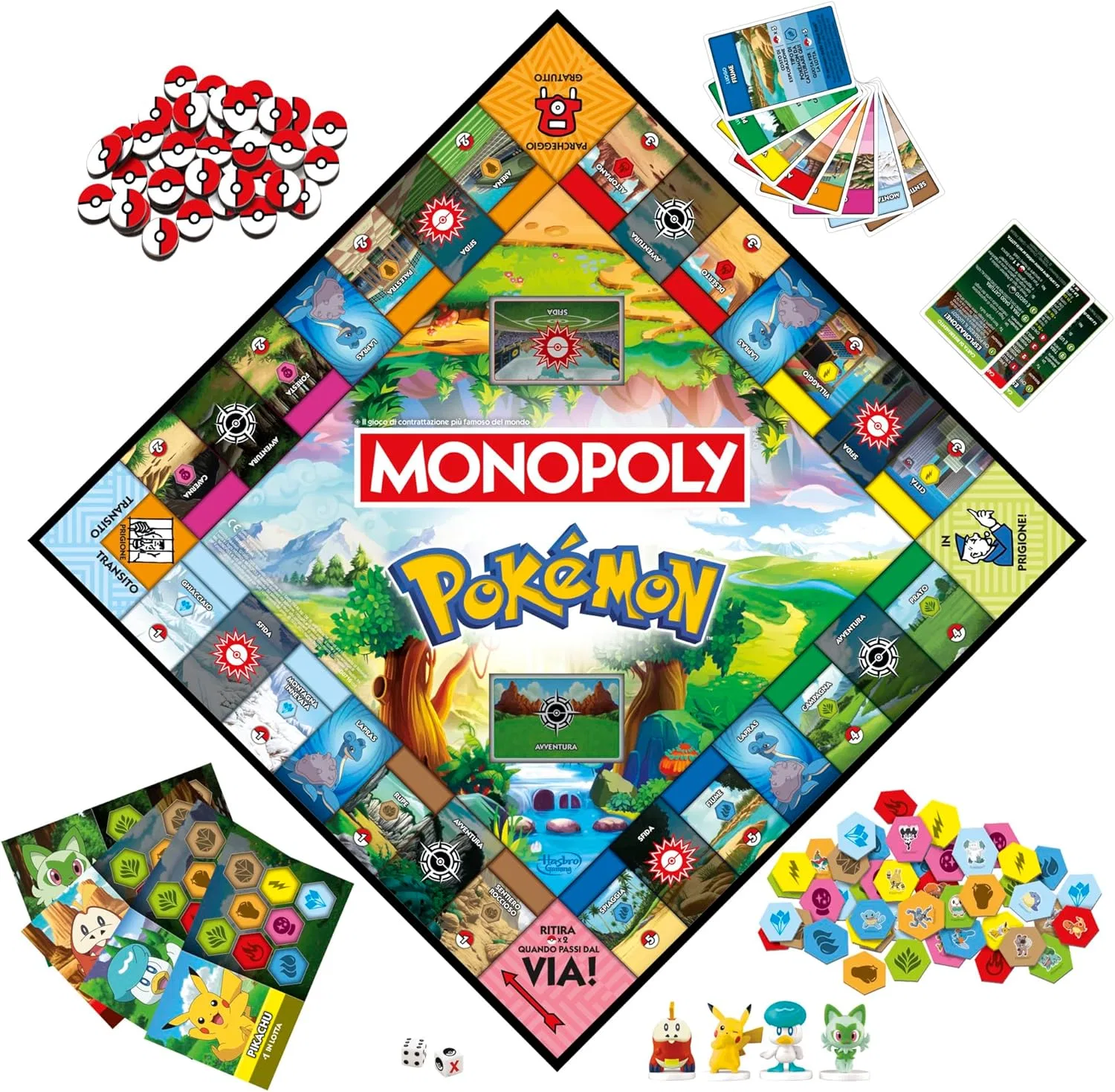 картинка Настольная игра Монополия Покемон Hasbro Gaming от магазина Одежда+