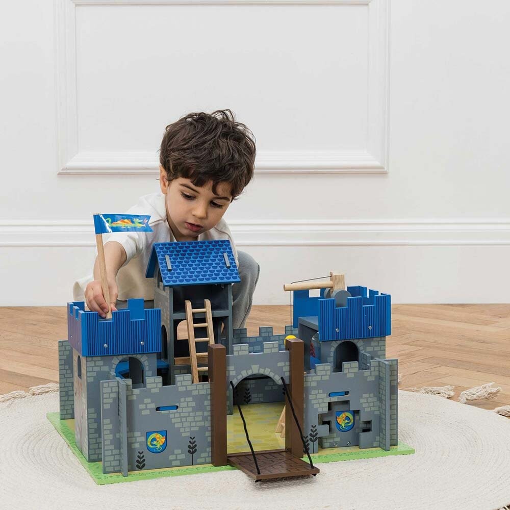 картинка Рыцарский замок деревянная игрушка Экскалибур Le Toy Van от магазина Одежда+