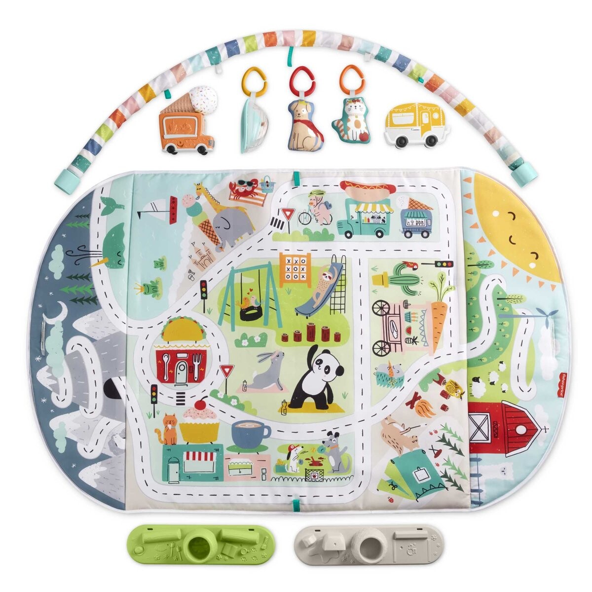 картинка Fisher-Price, обучающий коврик Парк развлечений Fisher Price от магазина Одежда+