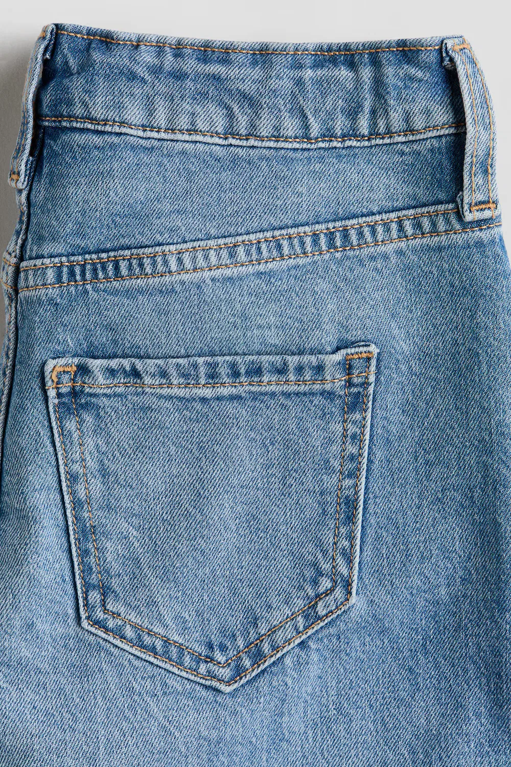 картинка Джинсы с широкими штанинами H&M, Denimblau от магазина Одежда+