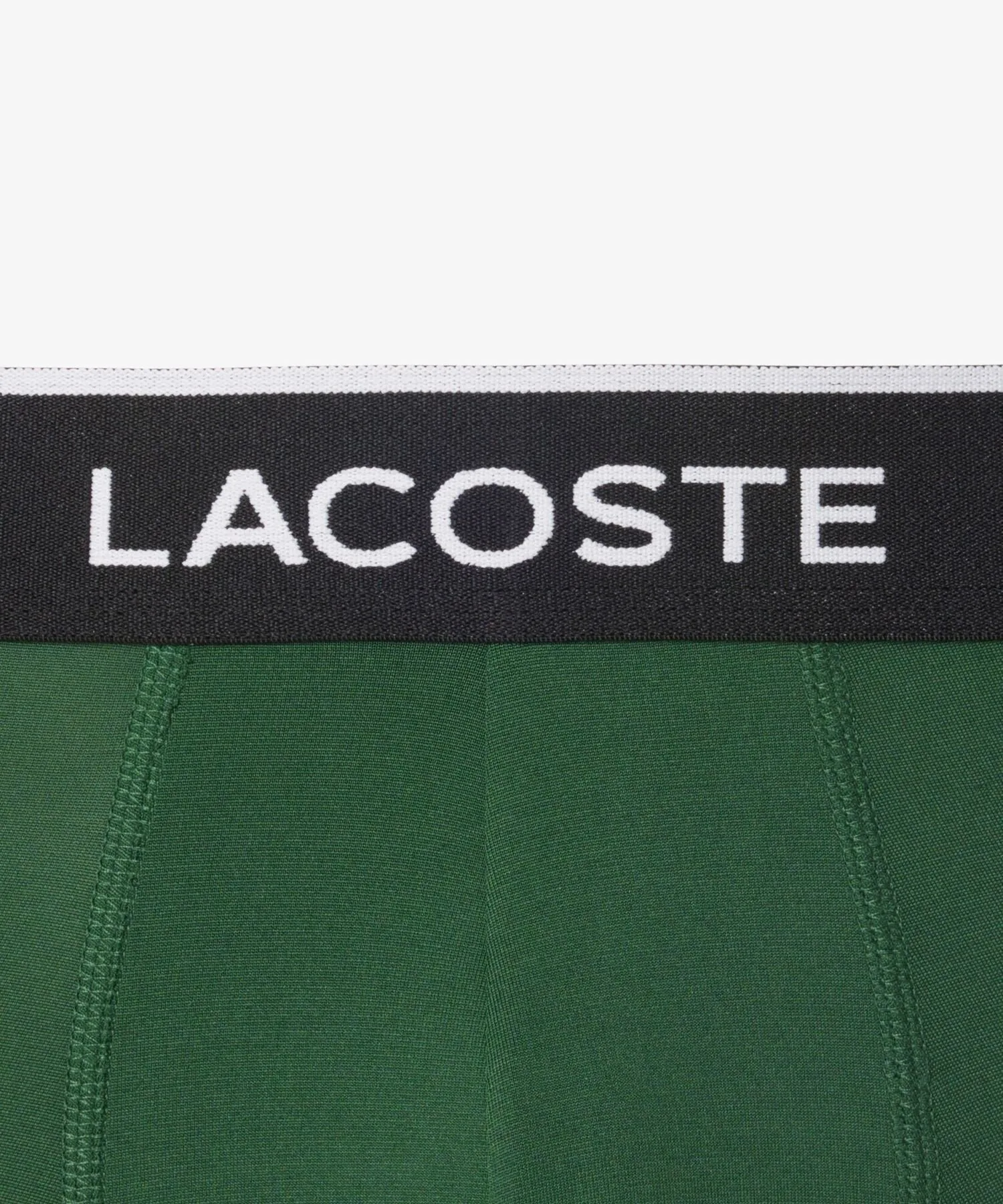 картинка Трусы-шорты Lacoste 3P Brand, микрофибра, зеленый от магазина Одежда+