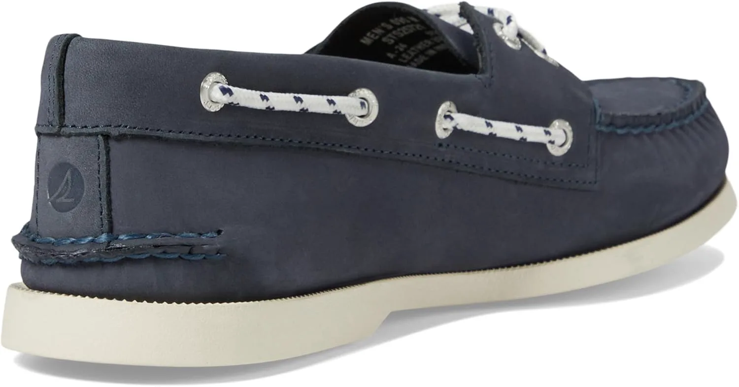 картинка Женские топсайдеры Sperry A/O 2-Eye Nautical, темно-синий от магазина Одежда+