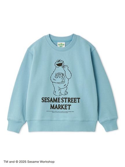 картинка Флисовый пуловер Sesame Street Market, LBLU[081] от магазина Одежда+