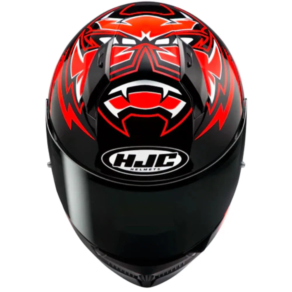 картинка Мотоциклетный шлем полнолицевой Diablo Mask HJC, MC1 от магазина Одежда+