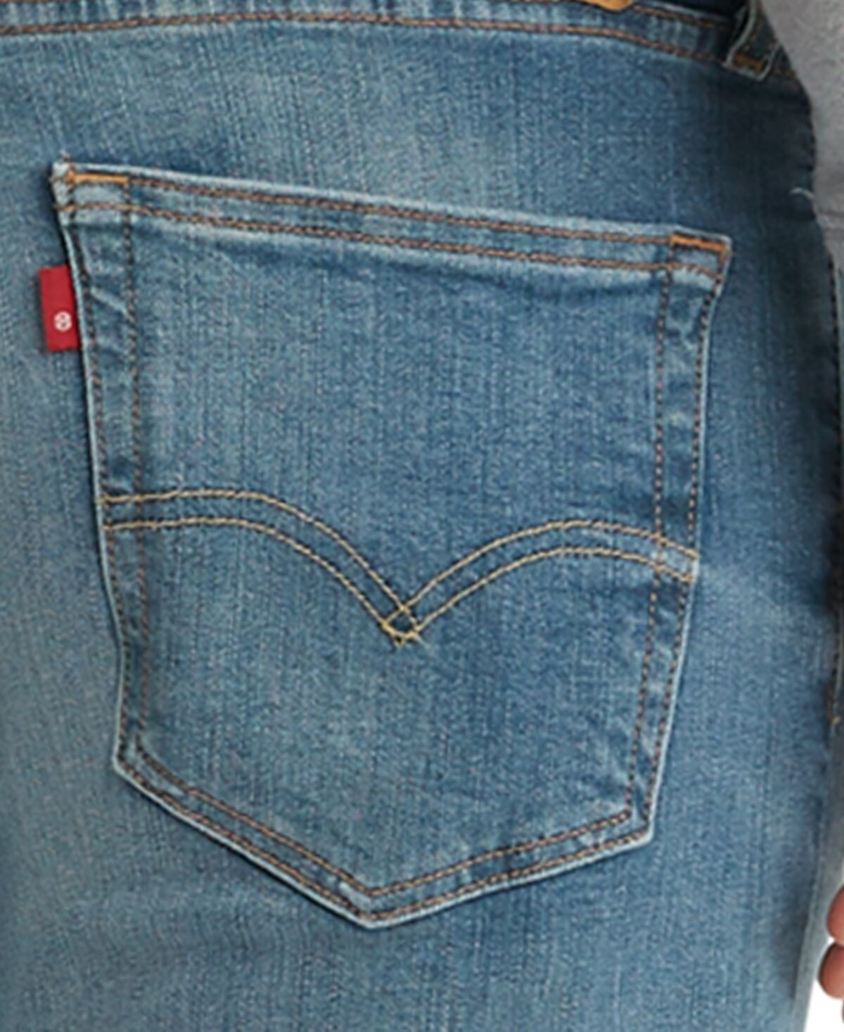 картинка Джинсы Levi’s 514 Flex Straight-Fit, чистый синий от магазина Одежда+