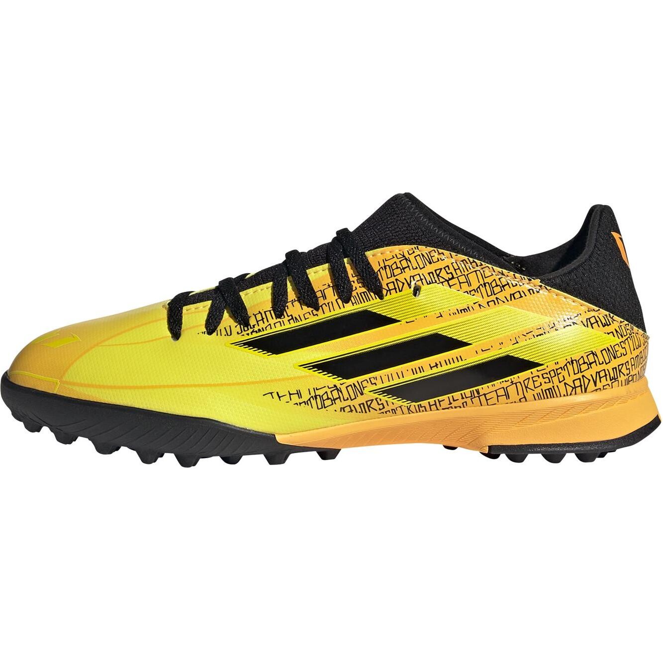 картинка Футбольные бутсы Messi Kids для начальной школы Adidas, желтый от магазина Одежда+