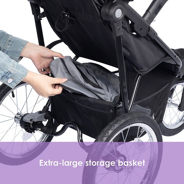 картинка Коляска-трость Journey Baby Trend, Stellar Black от магазина Одежда+