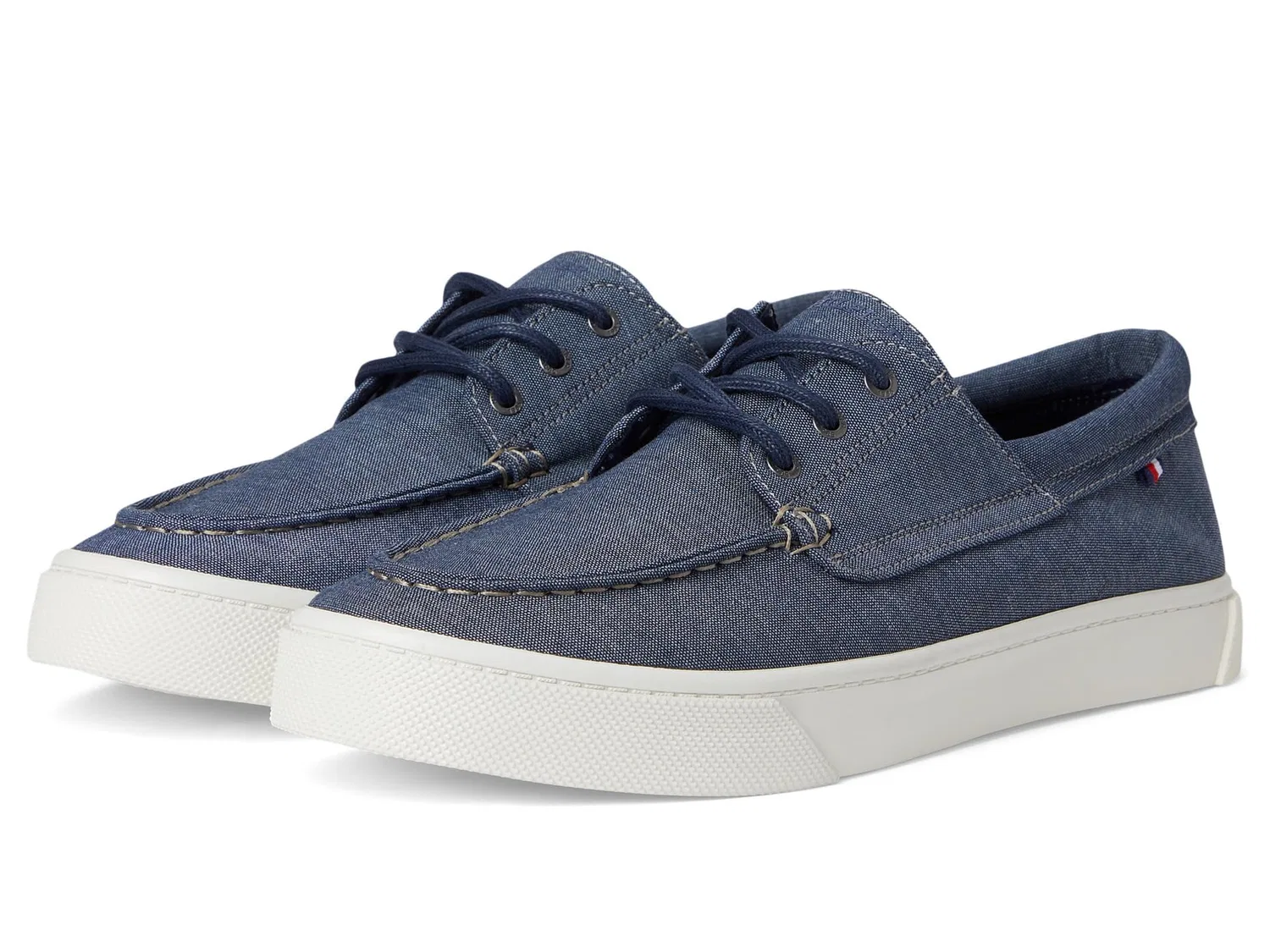 картинка Мужские кеды-топсайдеры Relenn Tommy Hilfiger, Chambray Blu Scuro от магазина Одежда+