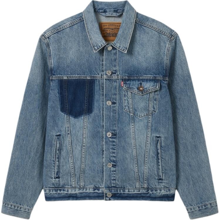 картинка Джинсовая куртка мужская  Levi's, светло-синий от магазина Одежда+