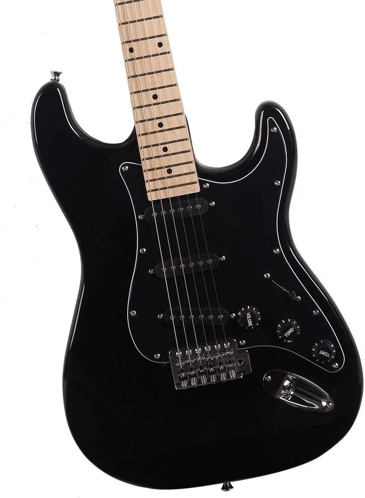 картинка Электрогитара ST Solid Body, Generic, Black от магазина Одежда+