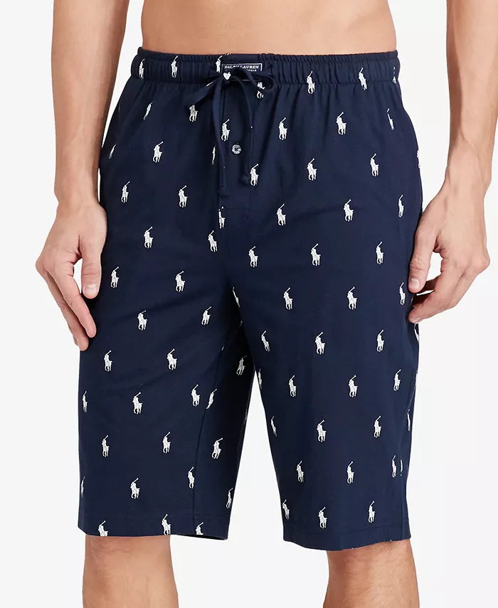 картинка Шорты Polo Ralph Lauren Cotton Logo, синий от магазина Одежда+