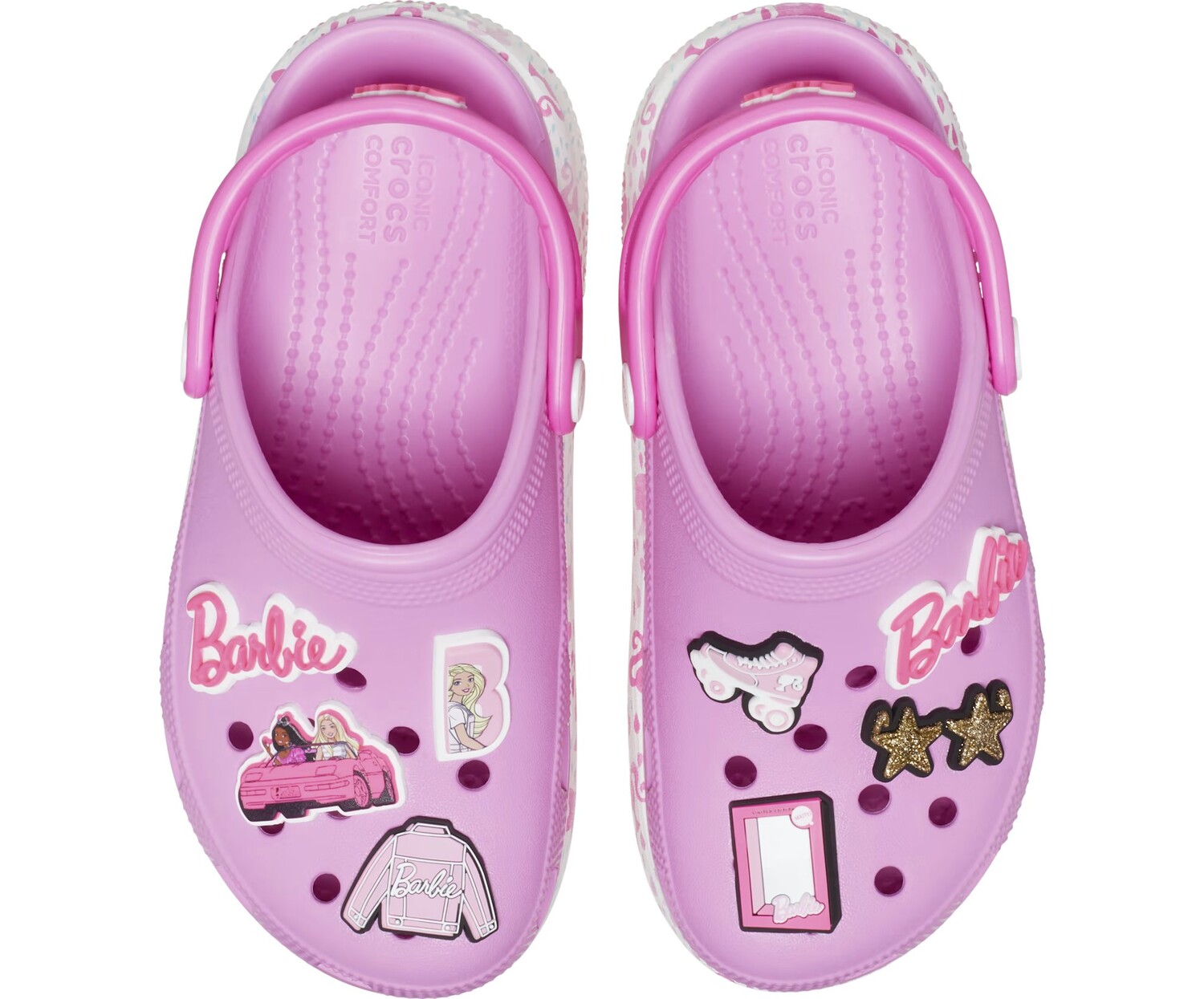 картинка Сабо детские Crocs Barbie Cutie, розовый от магазина Одежда+