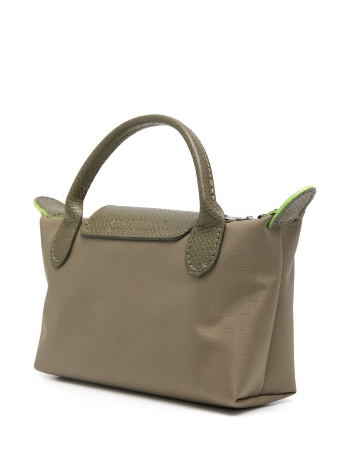 картинка Мини-сумка Longchamp Le Pliage Green, хаки от магазина Одежда+