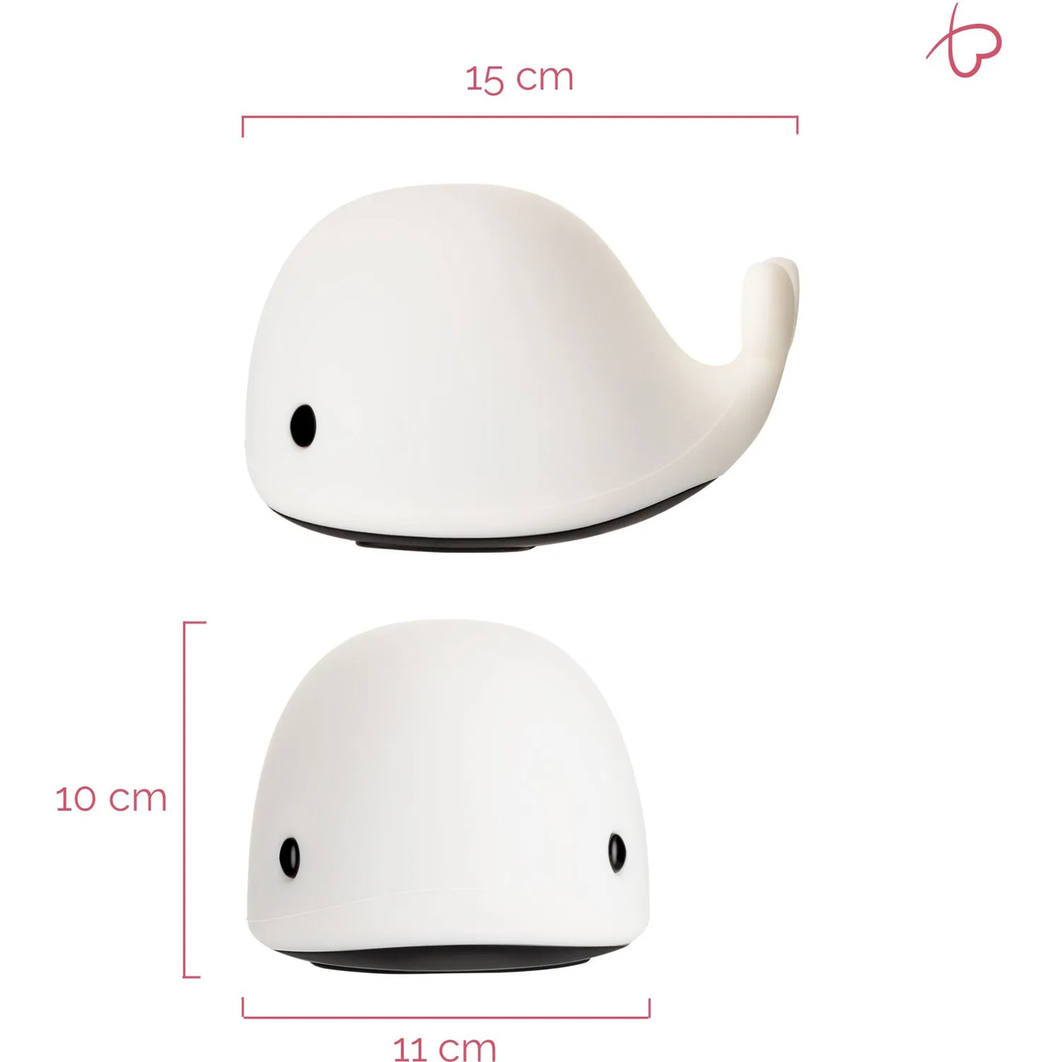 картинка Ночник с LED-модулем Wal Pauleen, Белый от магазина Одежда+