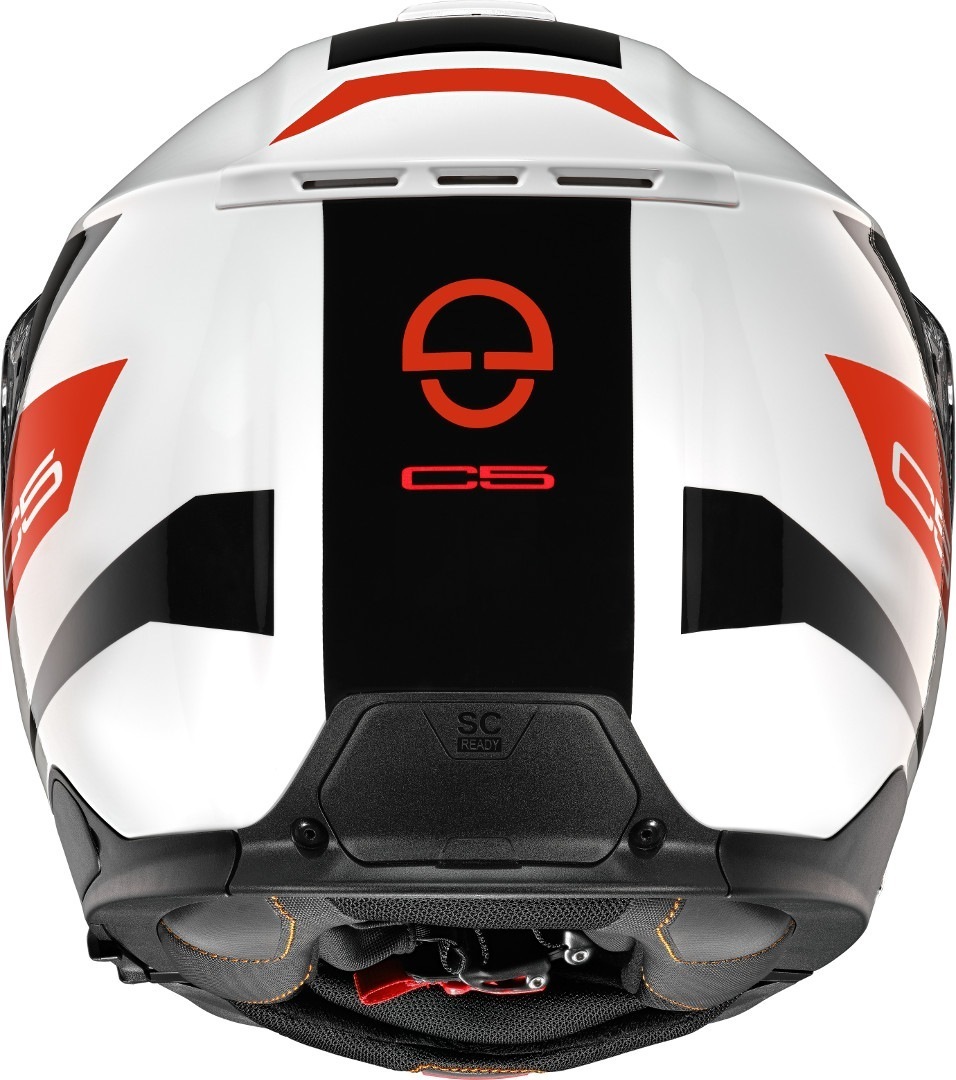 картинка Шлем Schuberth C5 Eclipse, белый/красный от магазина Одежда+