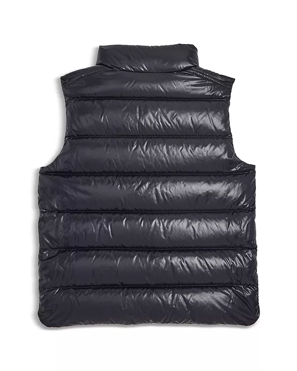 картинка Пуховый жилет для мальчиков - для детей постарше Moncler, синий от магазина Одежда+