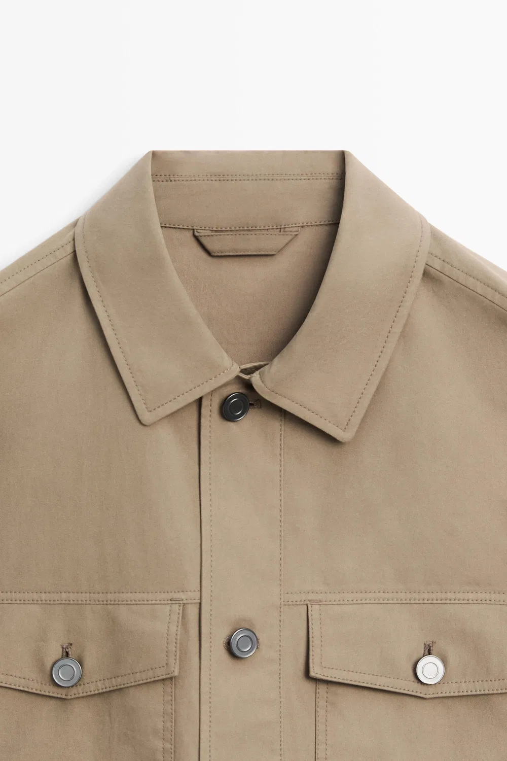 картинка Куртка Massimo Dutti Double Pocket Trucker, охра от магазина Одежда+