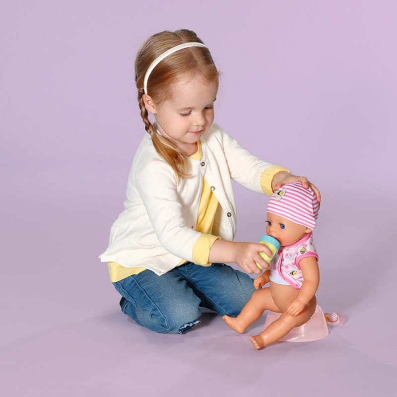 картинка Интерактивная кукла Baby Born Лена Бобас + аксессуары 36см от магазина Одежда+