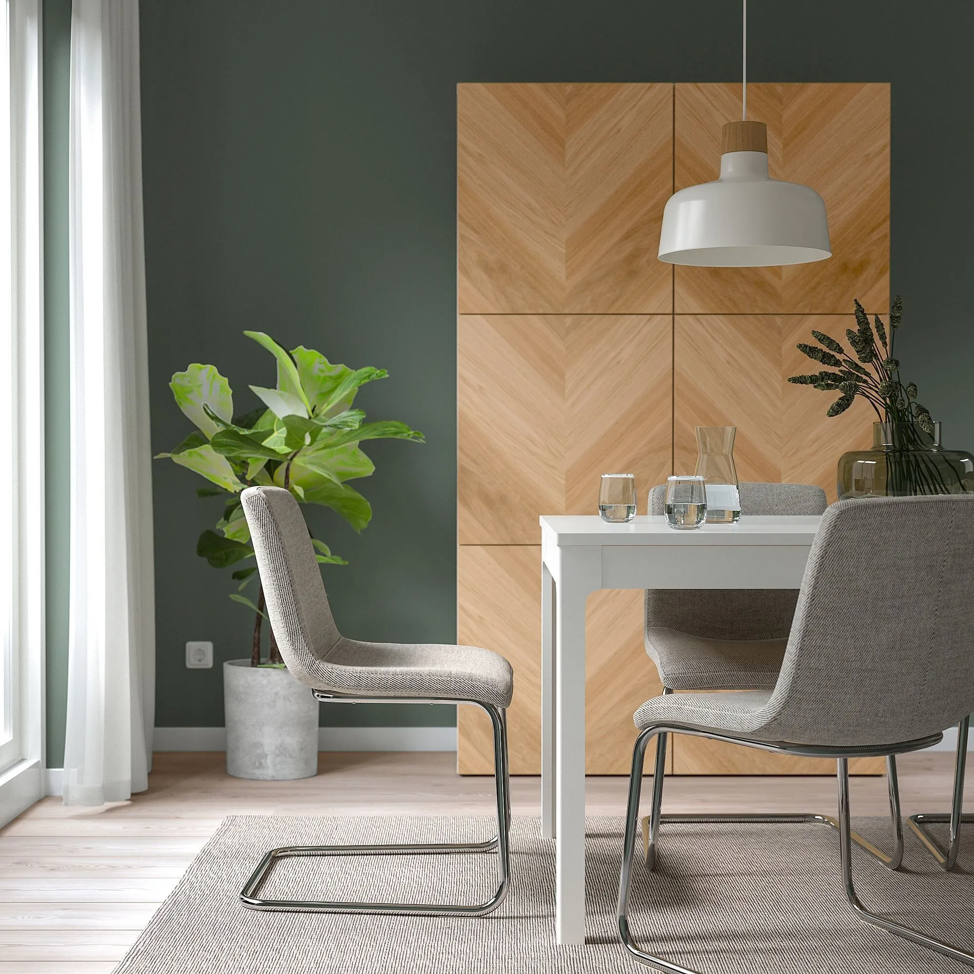 картинка Кресло viarp, бежево-коричневый LUSTEBO IKEA от магазина Одежда+