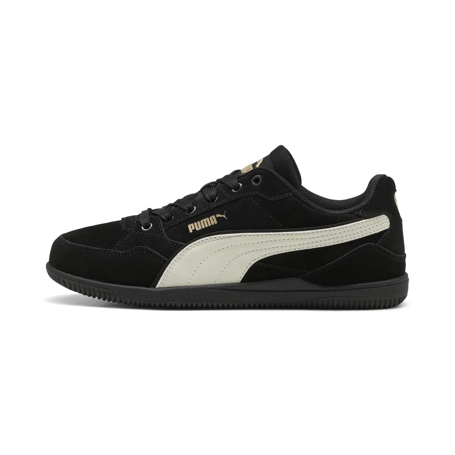 картинка Женские кроссовки PUMA, Black Warm White Gold от магазина Одежда+