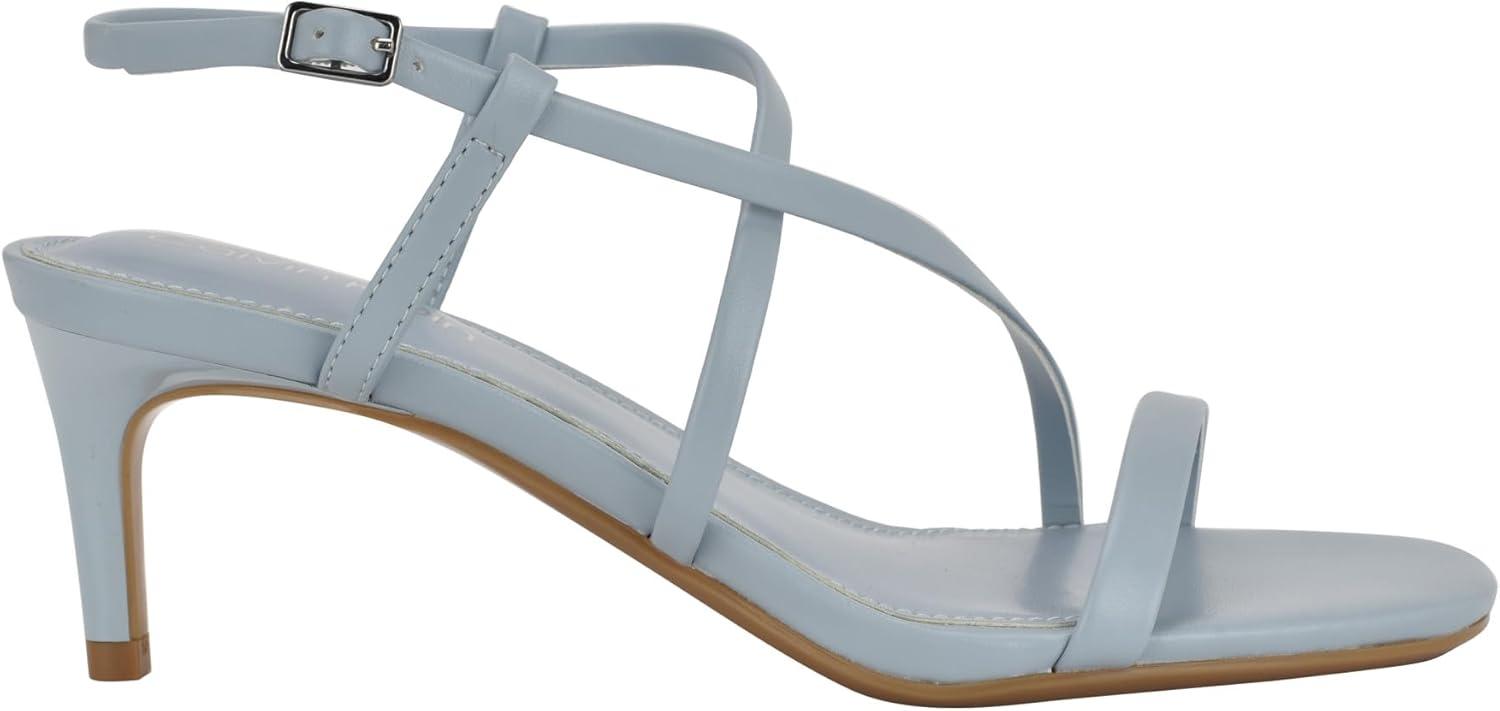 картинка Женские босоножки на каблуке Calvin Klein Ishaya, Light Blue 450 от магазина Одежда+