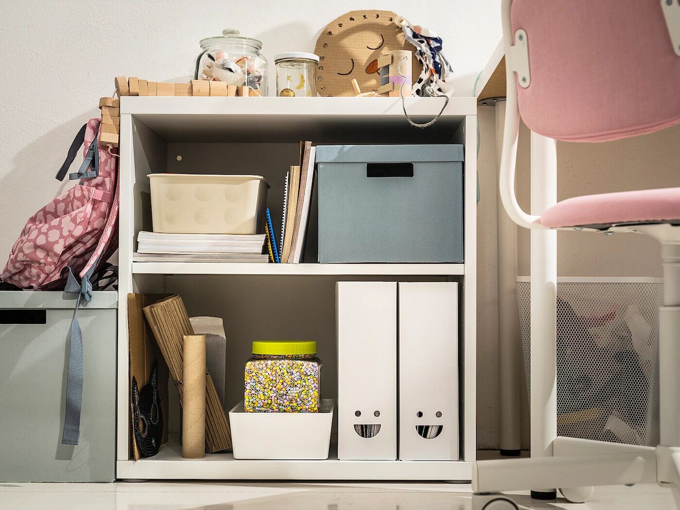 картинка Коллектор журналов, белый, TJABBA IKEA от магазина Одежда+