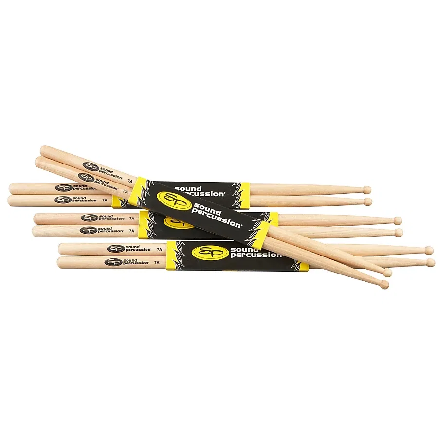 картинка Барабанные палочки, 4 шт., 7A, Sound Percussion Labs, Wood от магазина Одежда+