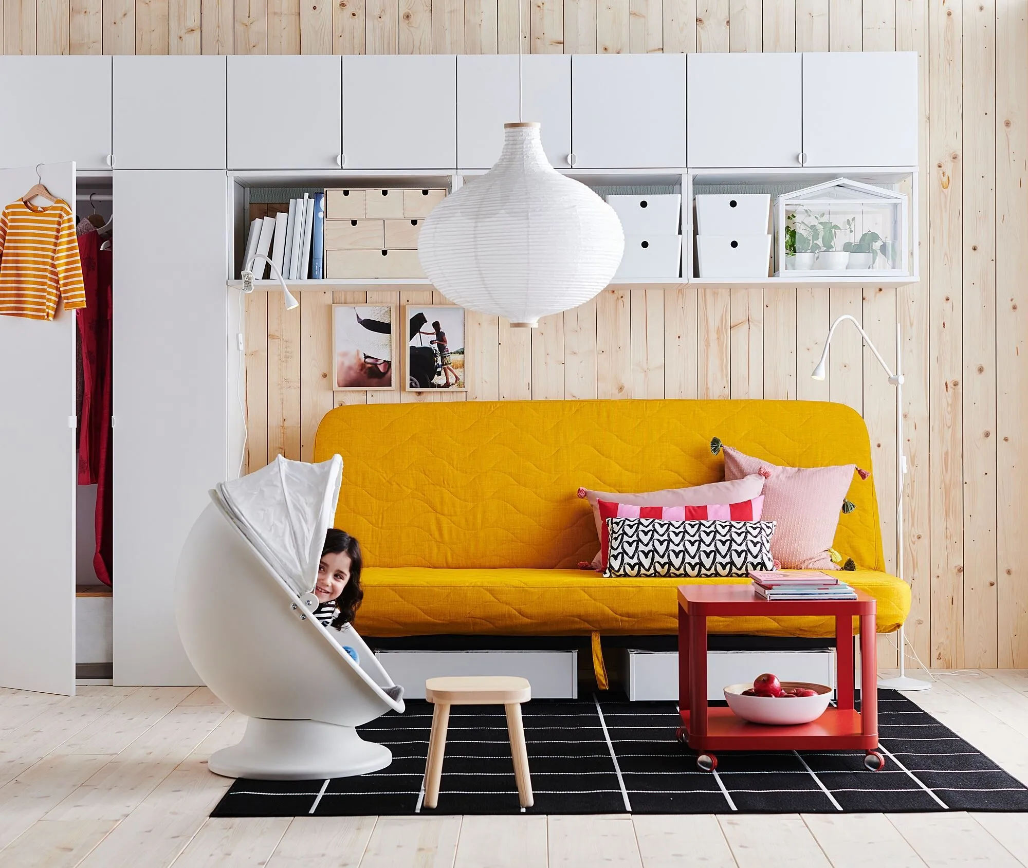 картинка Абажур белого цвета RISBYN IKEA от магазина Одежда+