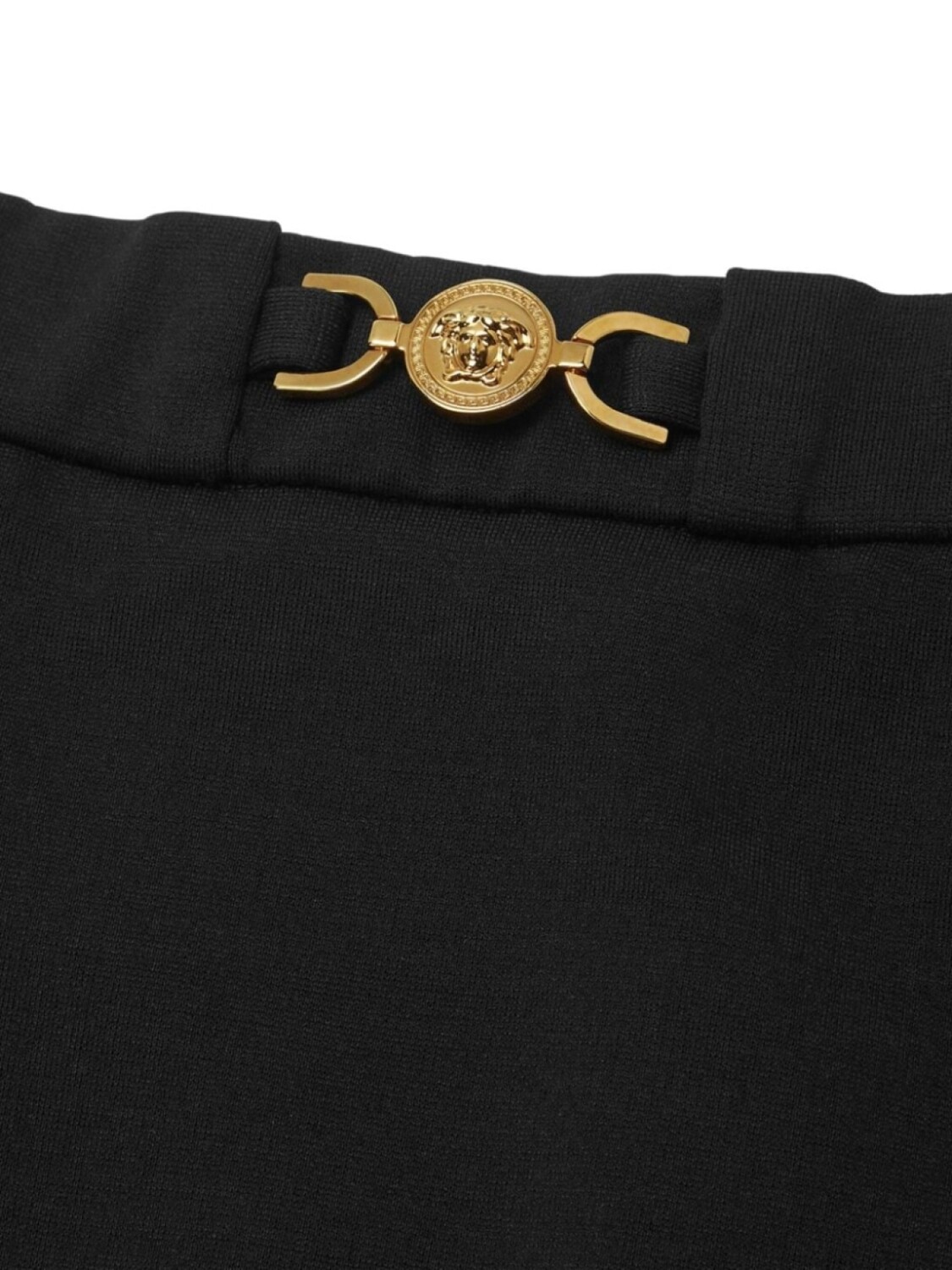 картинка Мини-юбка А-силуэта La Medusa Versace Kids, черный от магазина Одежда+