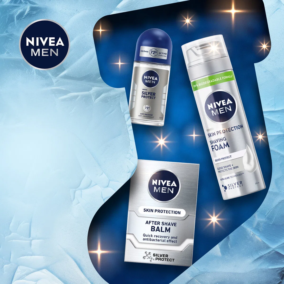 картинка Набор мужской косметики Silver Protect Nivea, Silver от магазина Одежда+
