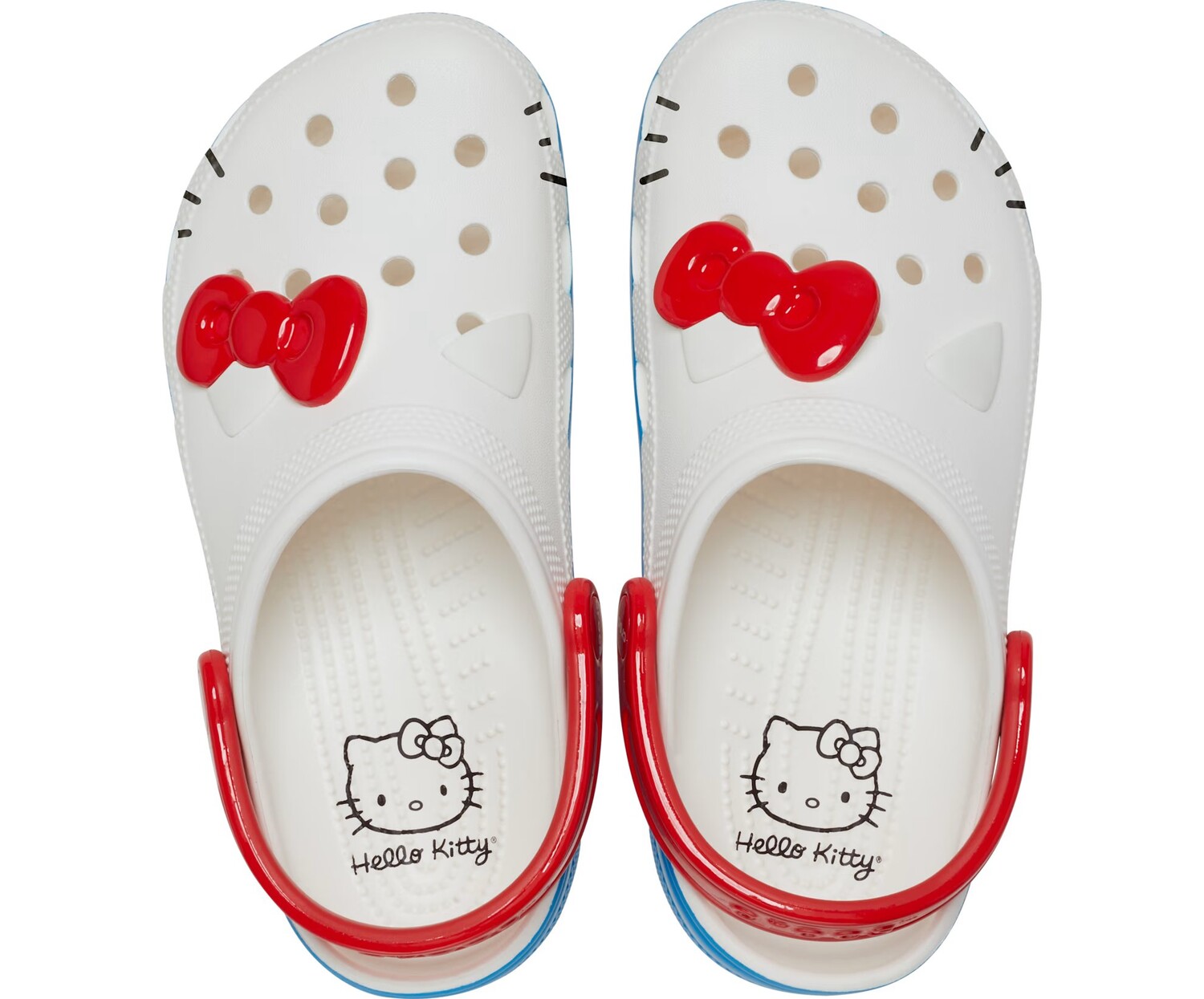 картинка Сабо Crocs Classic x Hello Kitty, белый от магазина Одежда+