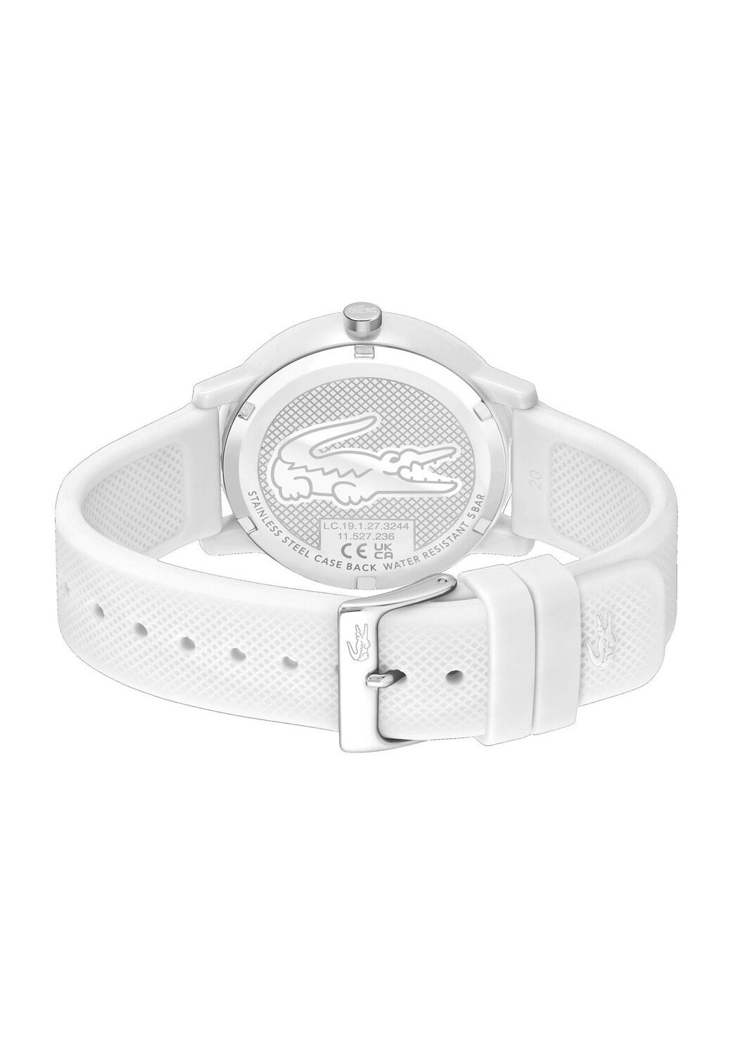 картинка Часы Lacoste 12.12 Crocodile 3, белый от магазина Одежда+