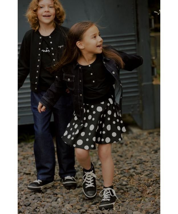 картинка Детская джинсовая куртка Agnes b. ENFANT, Navy от магазина Одежда+