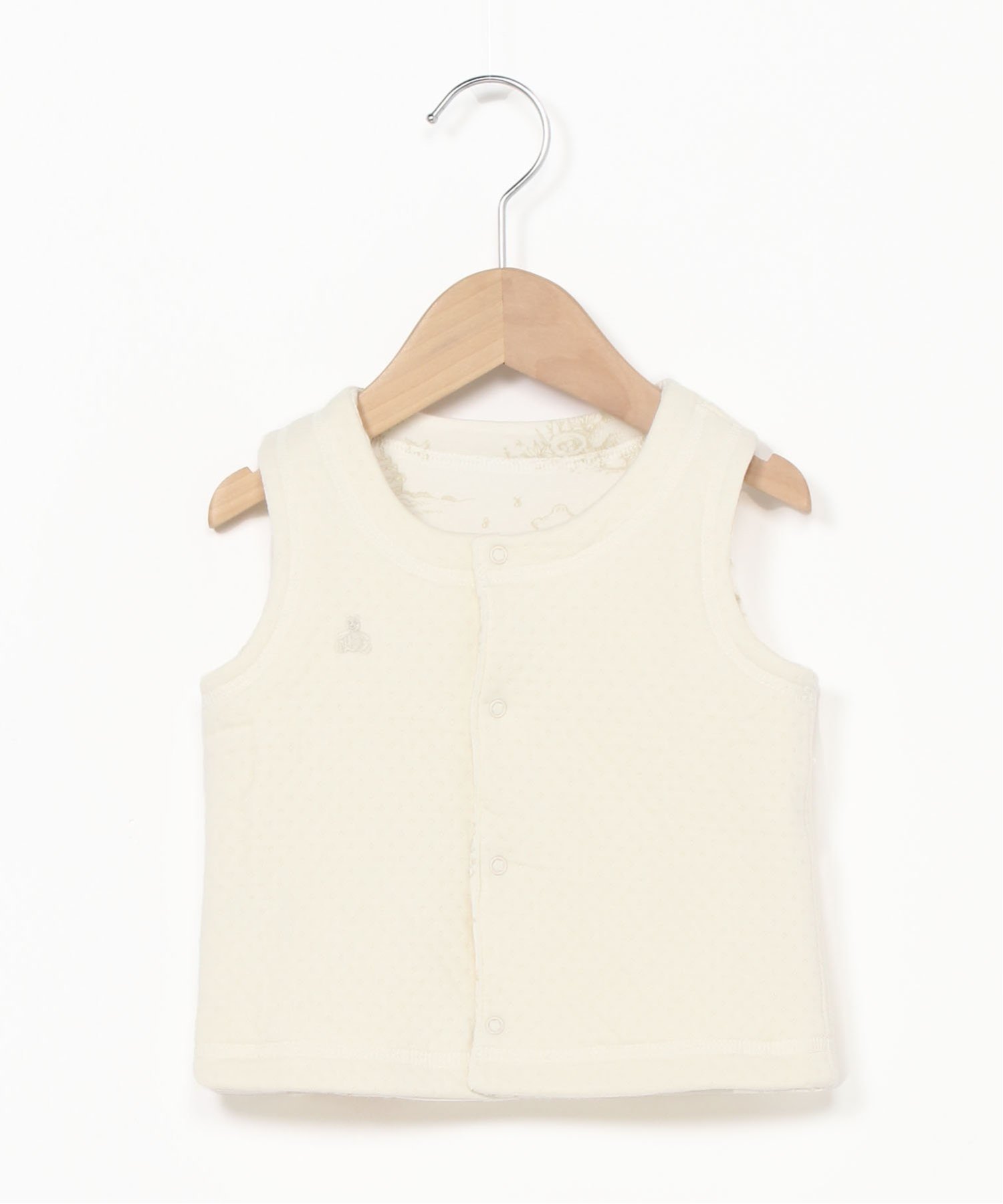картинка Жилет из органического хлопка Детский Gap, NEW_OFF_WHITE от магазина Одежда+