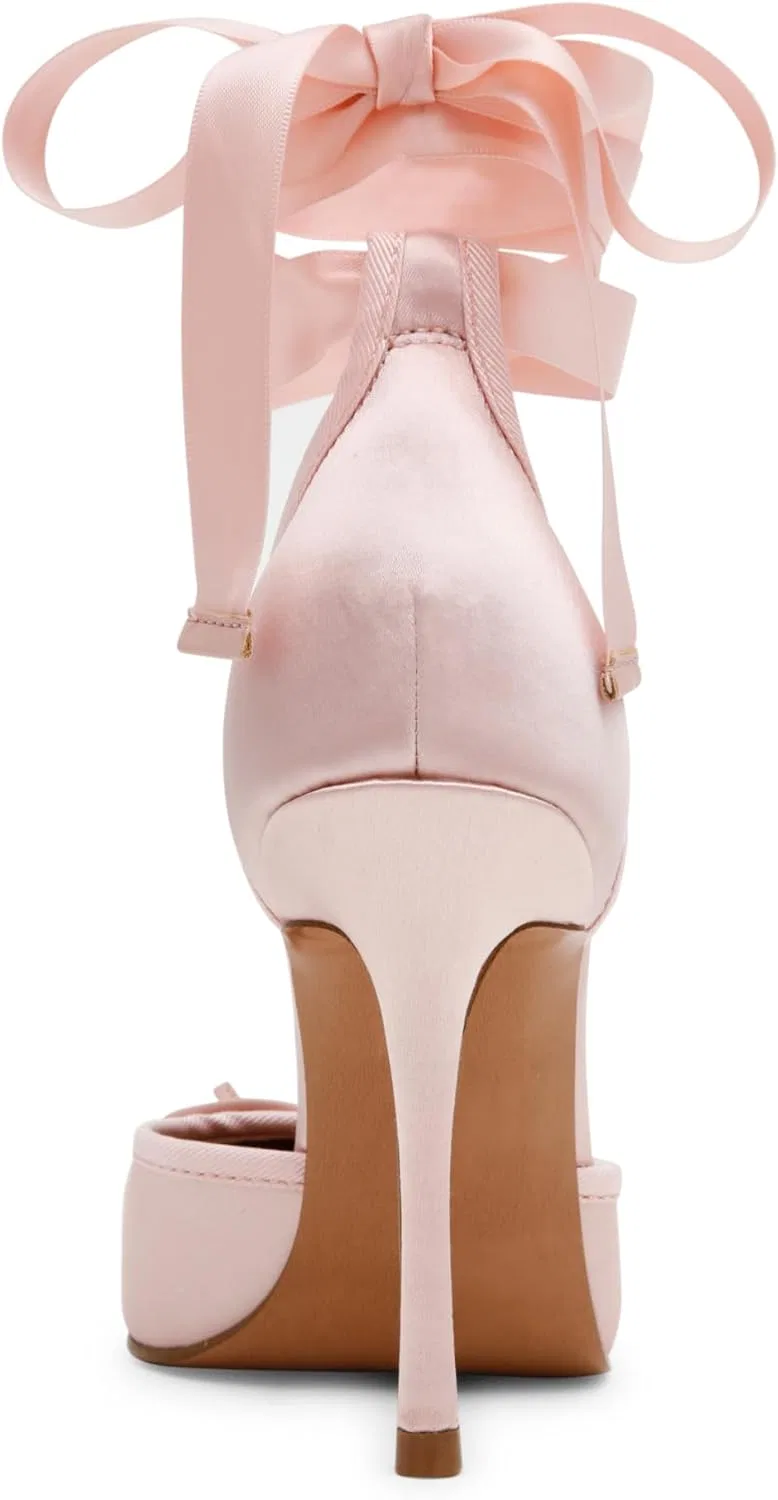 картинка Туфли-лодочки Steve Madden, розовый атлас от магазина Одежда+