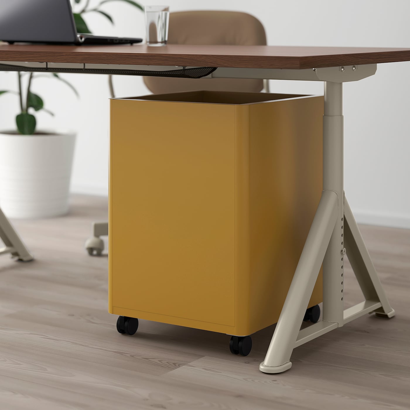 картинка Тумба IKEA Idаsen, 42х61 см, золотисто-коричневый от магазина Одежда+