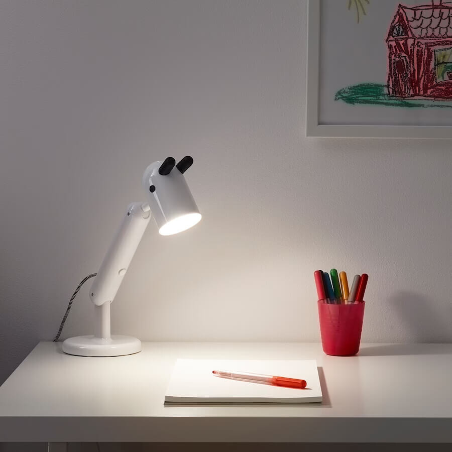 картинка Рабочая лампа Ikea Krux Led, белый от магазина Одежда+