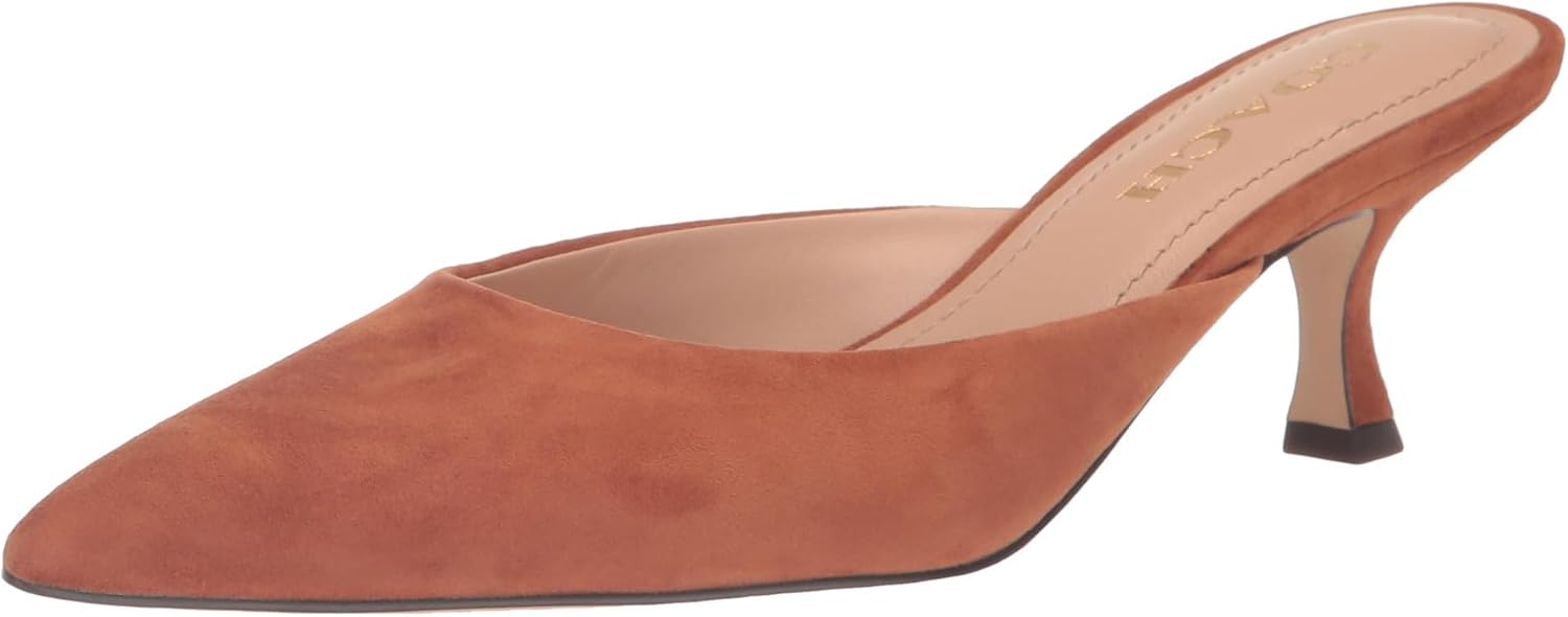 картинка Женские мюли Coach Renn из кожи, Burnished Amber от магазина Одежда+