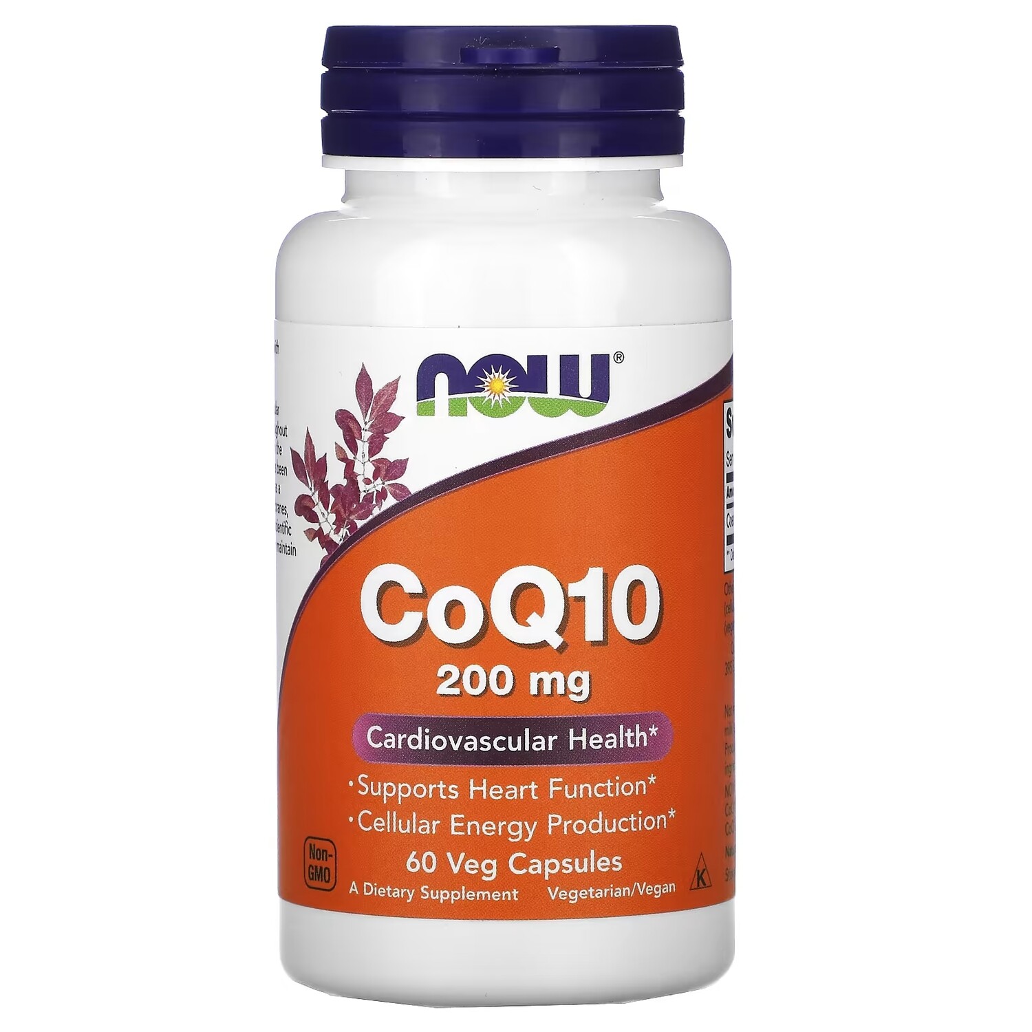 картинка Коэнзим Q10 NOW Foods, 200 мг, 60 капсул от магазина Одежда+