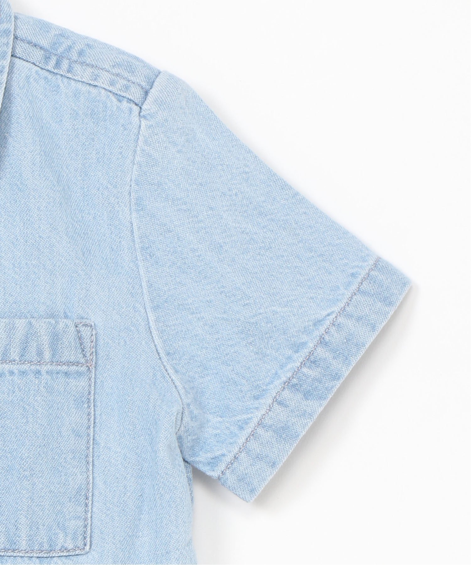 картинка (K) Рубашка из шамбре (для малышей/младенцев) GAP, CHAMBRAY_042 от магазина Одежда+